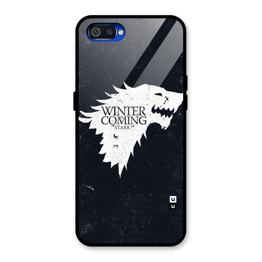 Winter is Coming Stark Glass Back Case for Realme C2