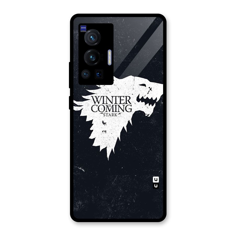 Winter is Coming Stark Glass Back Case for Vivo X70 Pro