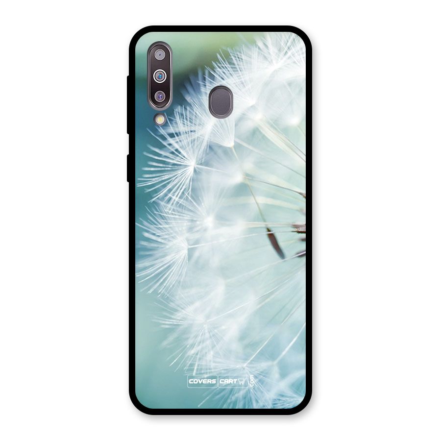 Wish Floral Glass Back Case for Galaxy M30