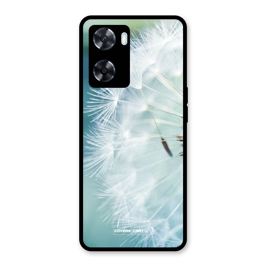 Wish Floral Glass Back Case for Oppo A77