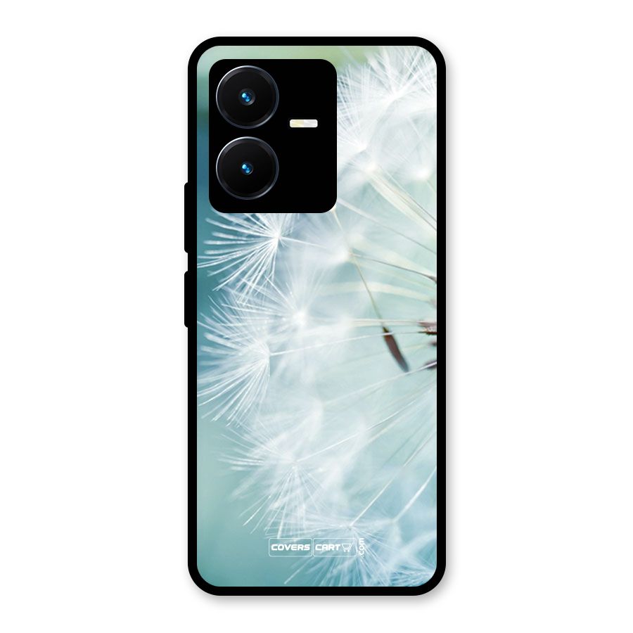 Wish Floral Glass Back Case for Vivo Y22