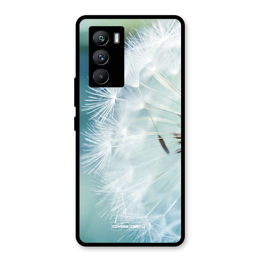 Wish Floral Glass Back Case for Vivo iQOO 9 SE