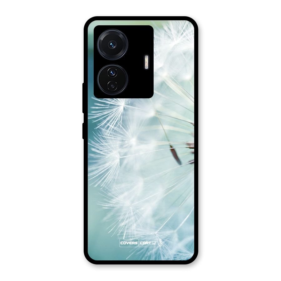 Wish Floral Glass Back Case for Vivo iQOO Z6 Pro