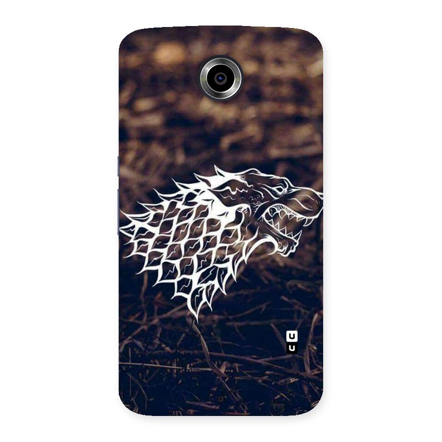 Wolf In White Back Case for Nexsus 6