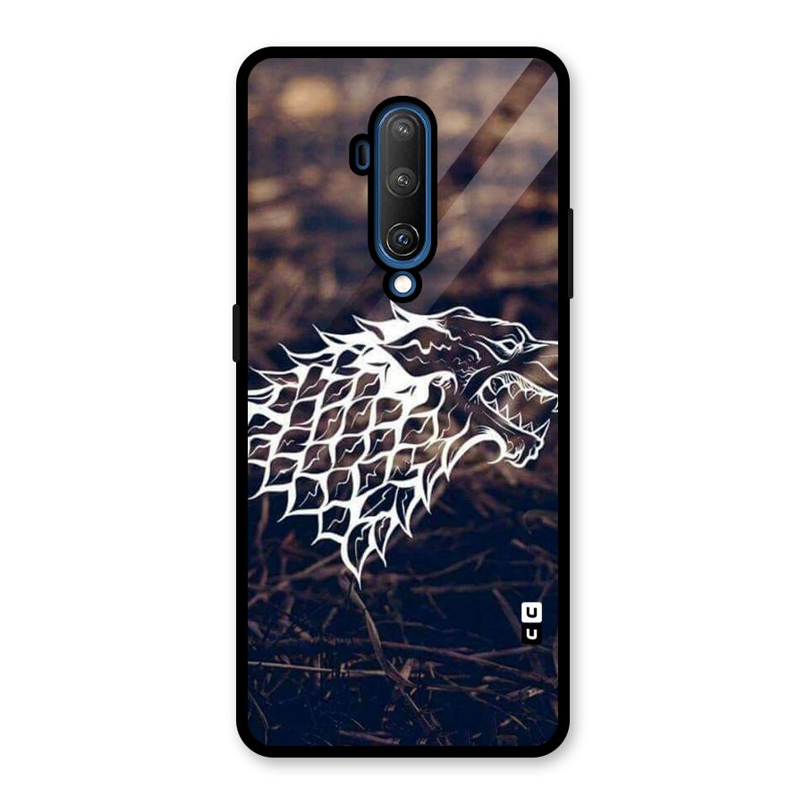 Wolf In White Glass Back Case for OnePlus 7T Pro