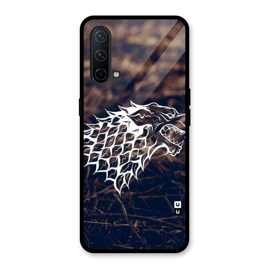 Wolf In White Glass Back Case for OnePlus Nord CE 5G