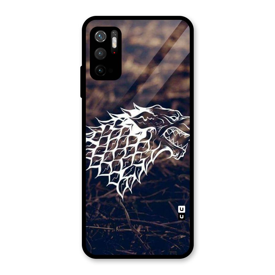 Wolf In White Glass Back Case for Poco M3 Pro 5G