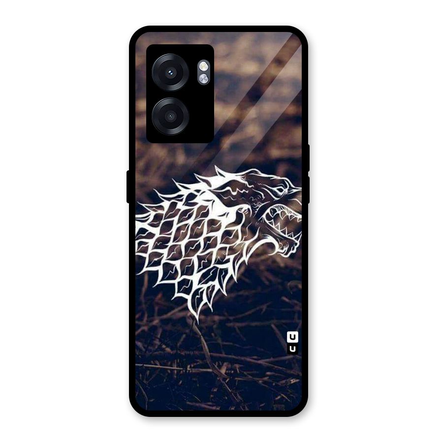 Wolf In White Glass Back Case for Realme Narzo 50 5G