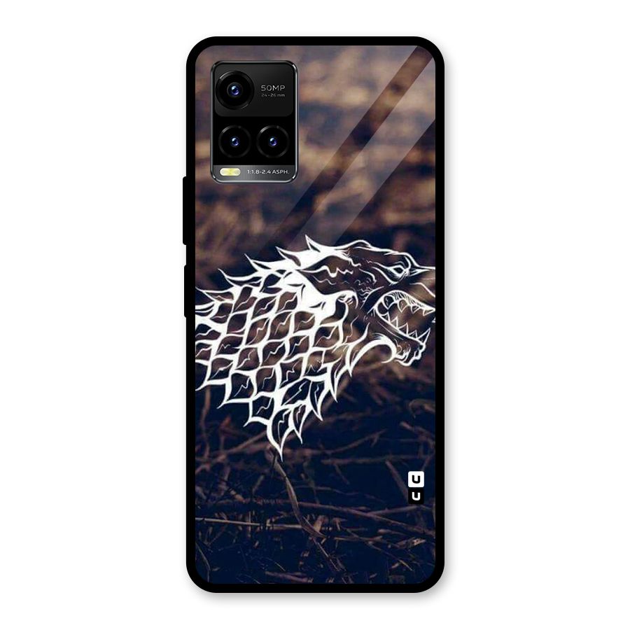 Wolf In White Glass Back Case for Vivo Y21T