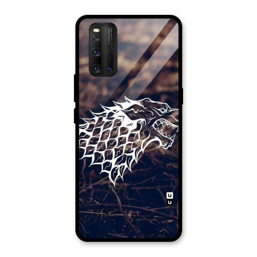 Wolf In White Glass Back Case for Vivo iQOO 3