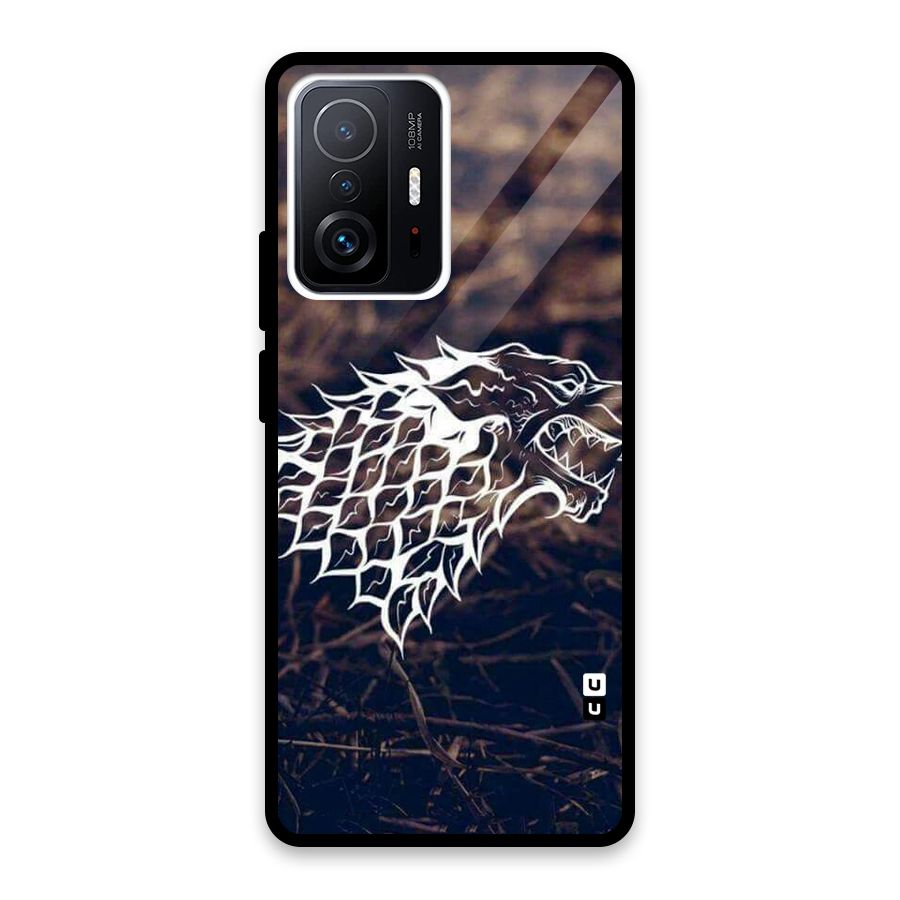 Wolf In White Glass Back Case for Xiaomi 11T Pro