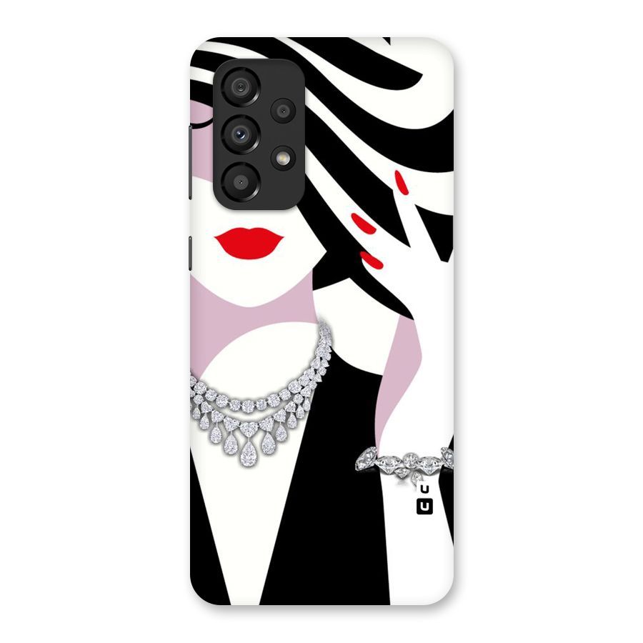 Women Beauty Back Case for Galaxy A33 5G