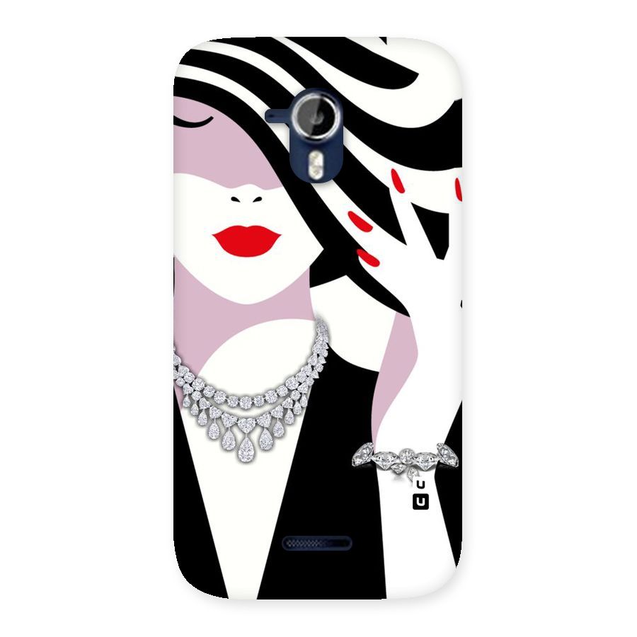 Women Beauty Back Case for Micromax Canvas Magnus A117