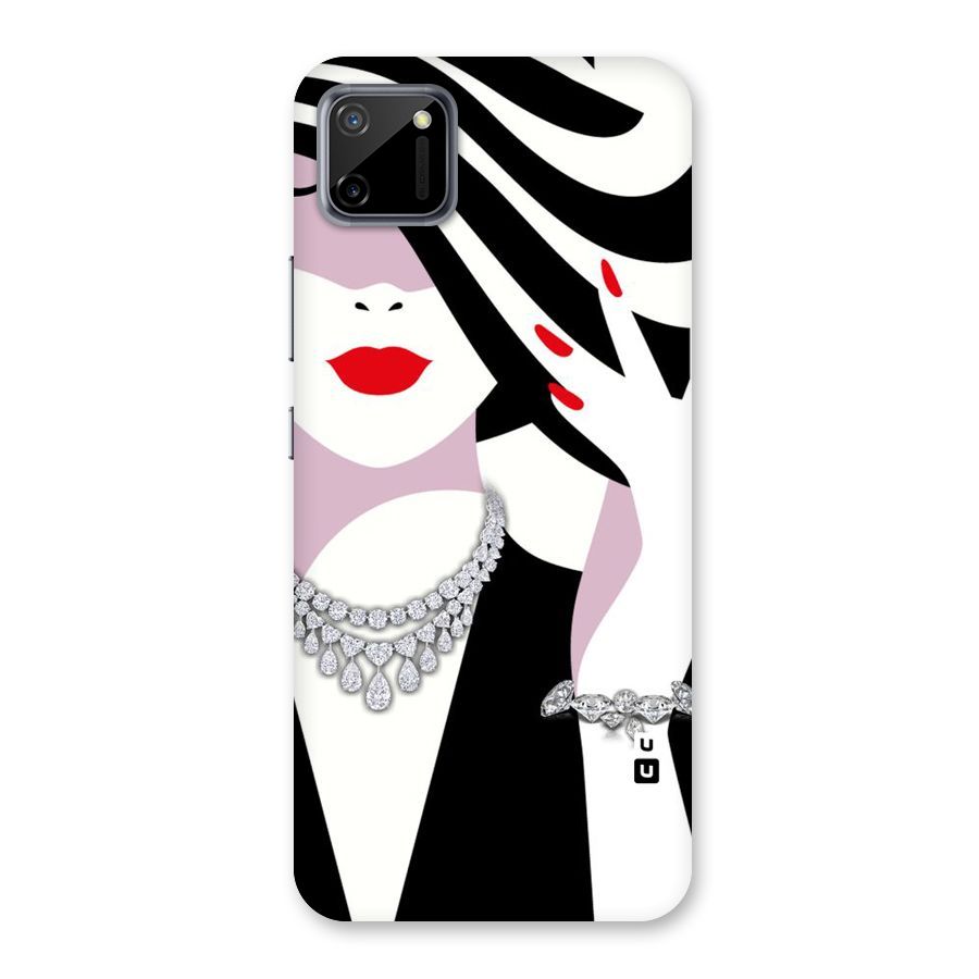 Women Beauty Back Case for Realme C11