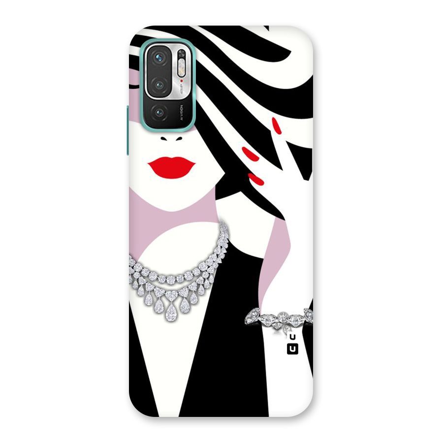 Women Beauty Back Case for Redmi Note 10T 5G
