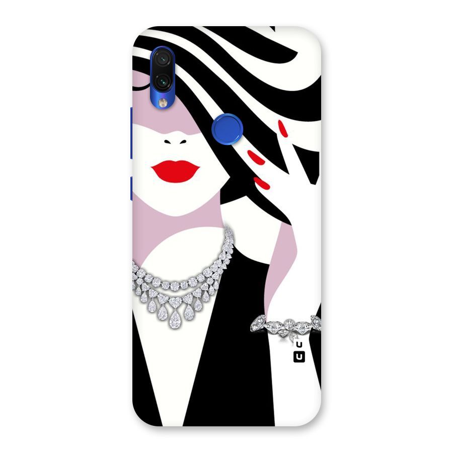 Women Beauty Back Case for Redmi Note 7S