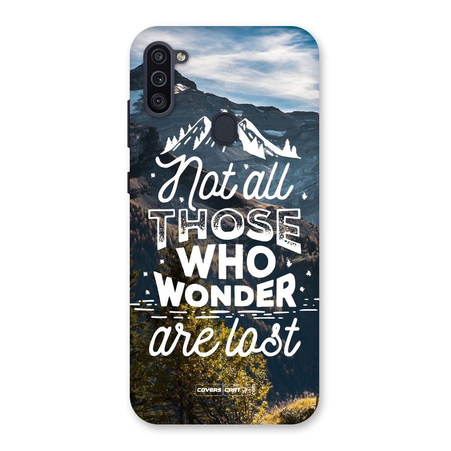 Wonder Lost Back Case for Galaxy M11