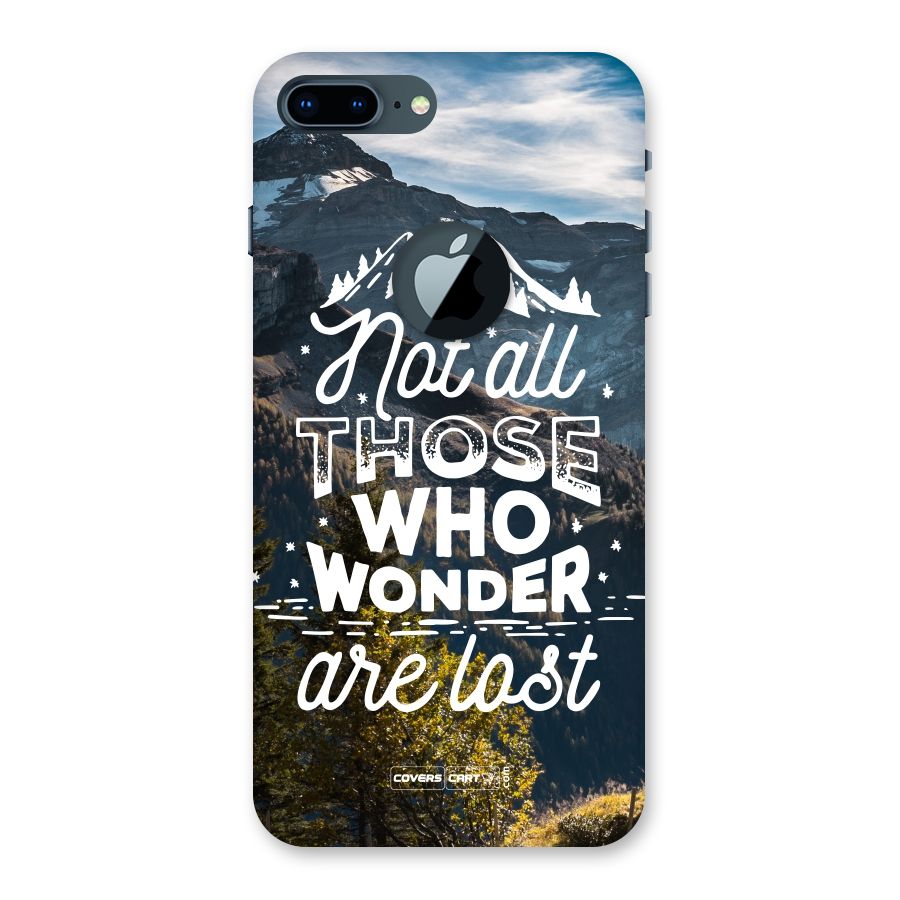 Wonder Lost Back Case for iPhone 7 Plus Logo Cut