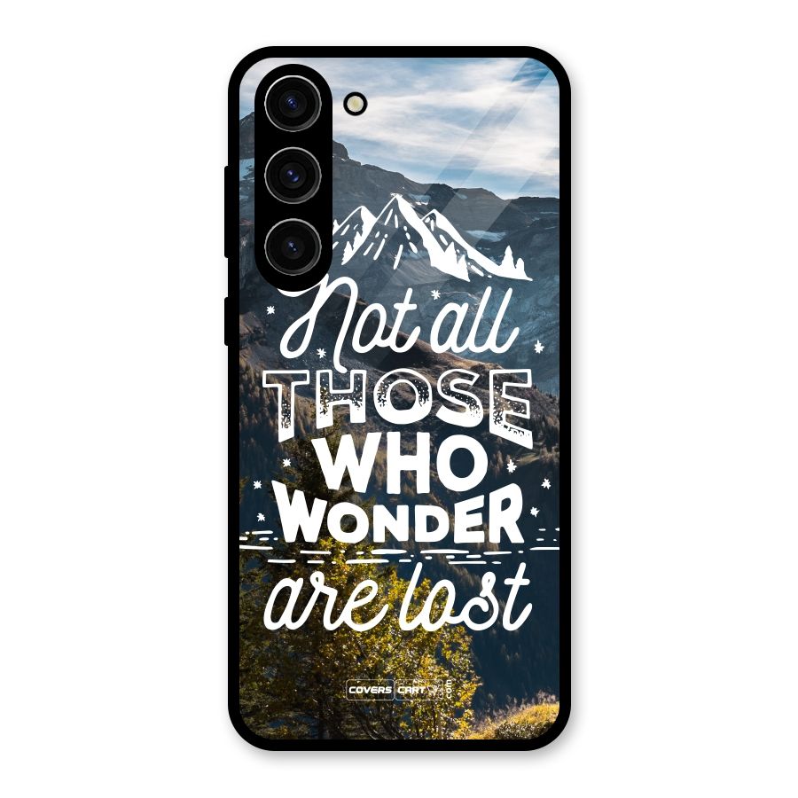 Wonder Lost Glass Back Case for Galaxy S23 Plus