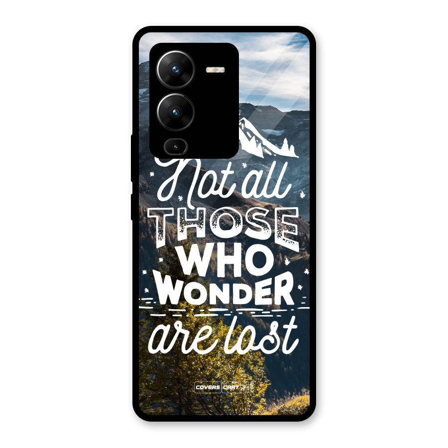 Wonder Lost Glass Back Case for Vivo V25 Pro