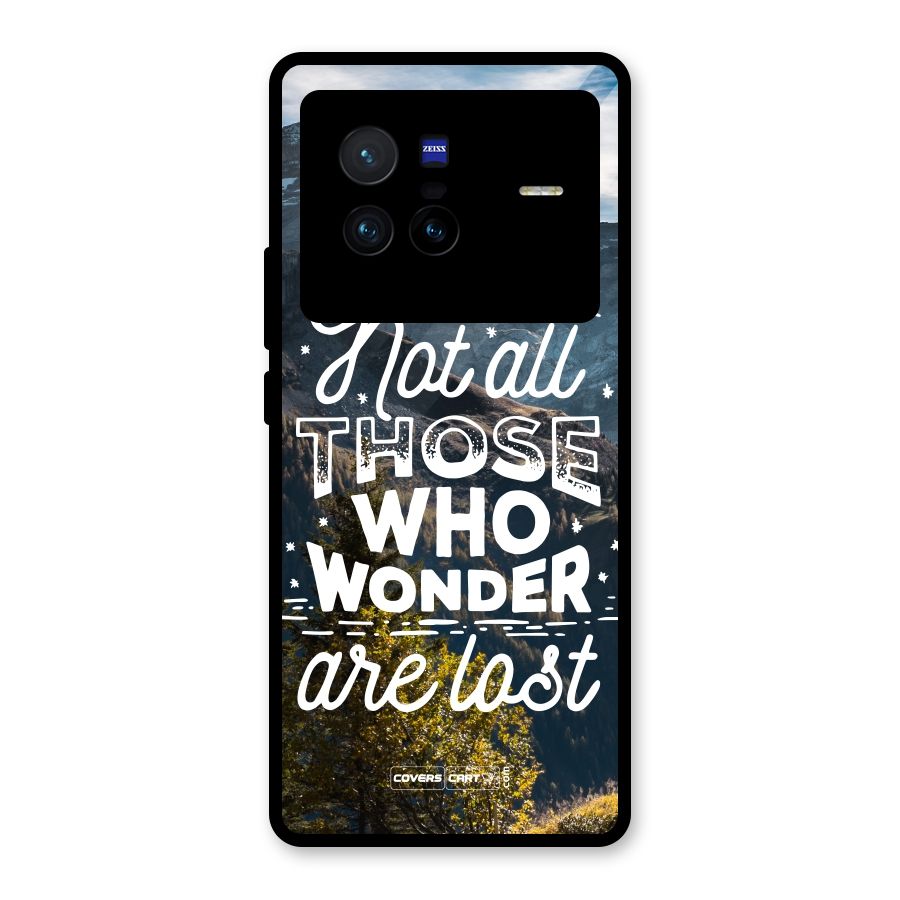 Wonder Lost Glass Back Case for Vivo X80