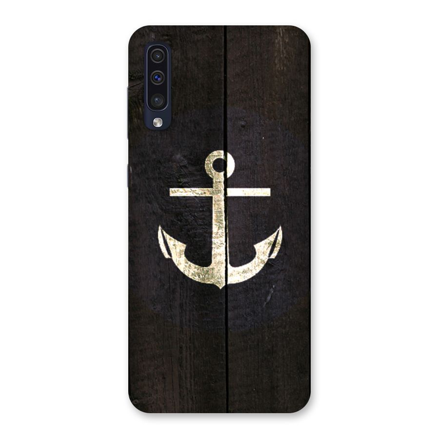 Wood Anchor Back Case for Galaxy A50s