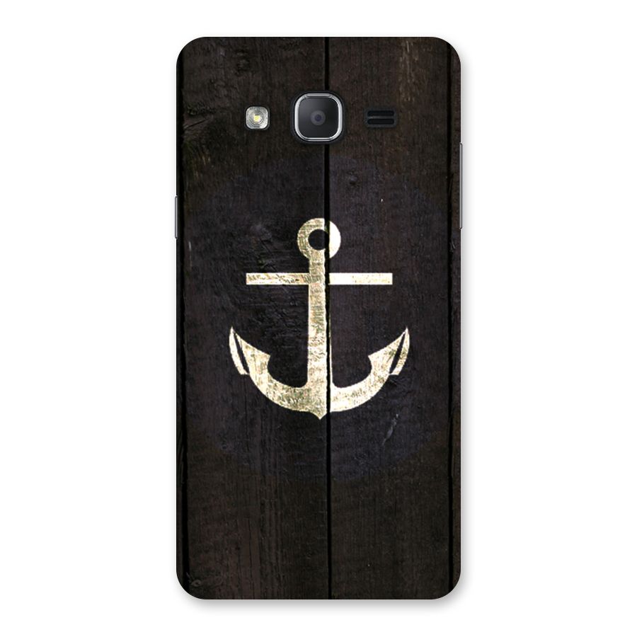 Wood Anchor Back Case for Galaxy On7 2015