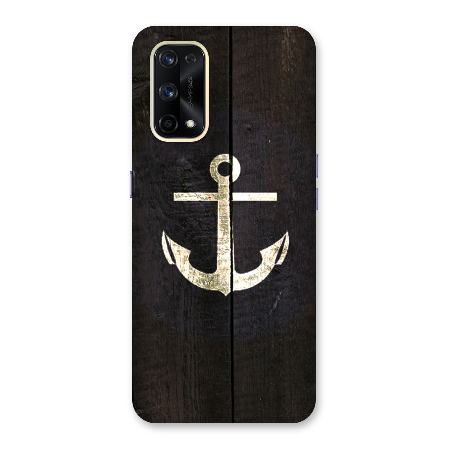 Wood Anchor Glass Back Case for Realme X7 Pro