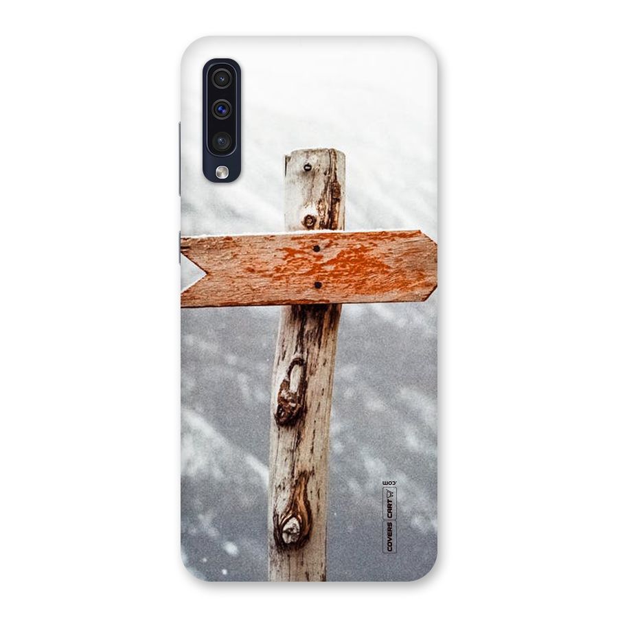 Wood And Snow Back Case for Galaxy A50s
