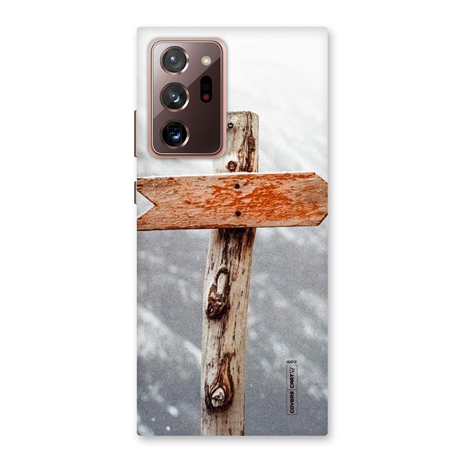 Wood And Snow Back Case for Galaxy Note 20 Ultra