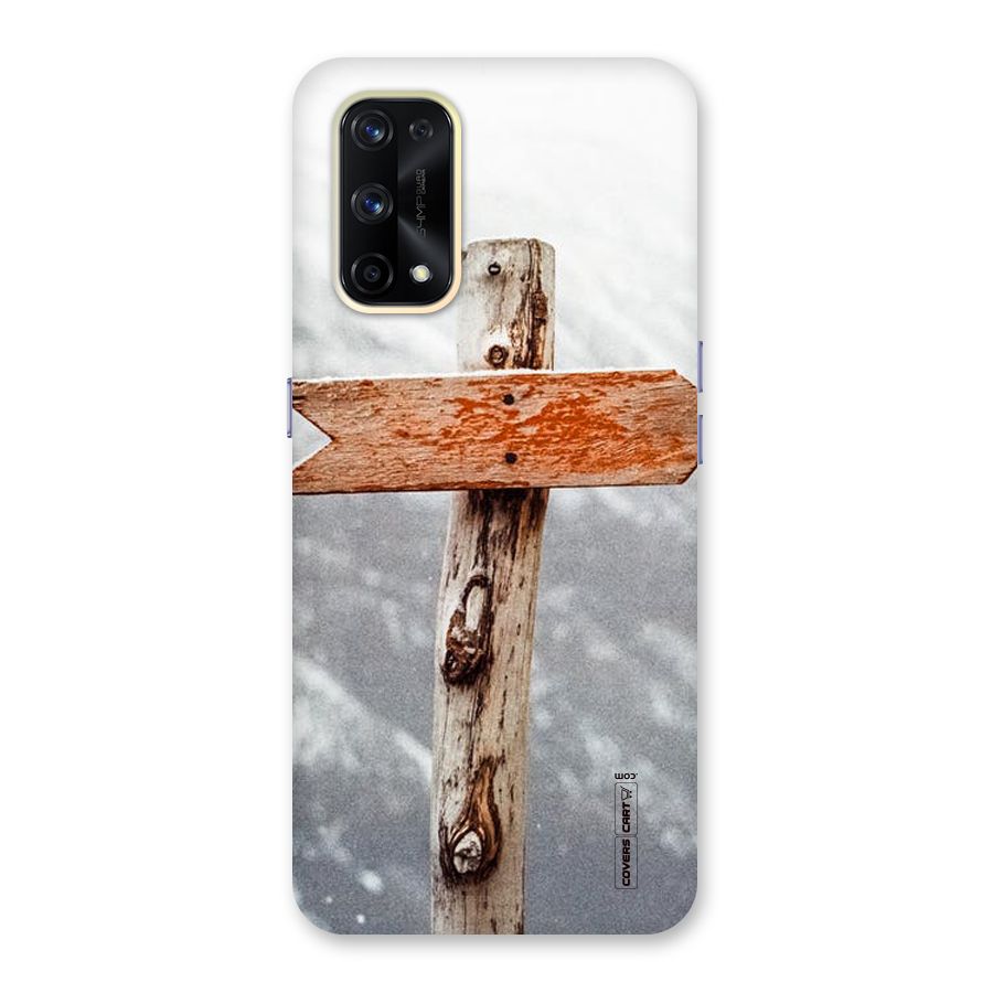 Wood And Snow Glass Back Case for Realme X7 Pro
