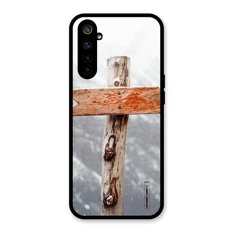Wood And Snow Glass Back Case for Realme 6i