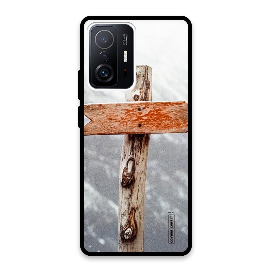 Wood And Snow Glass Back Case for Xiaomi 11T Pro