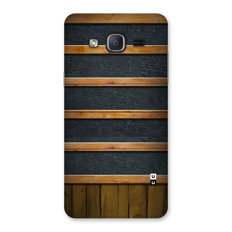 Wood Design Back Case for Galaxy On7 2015