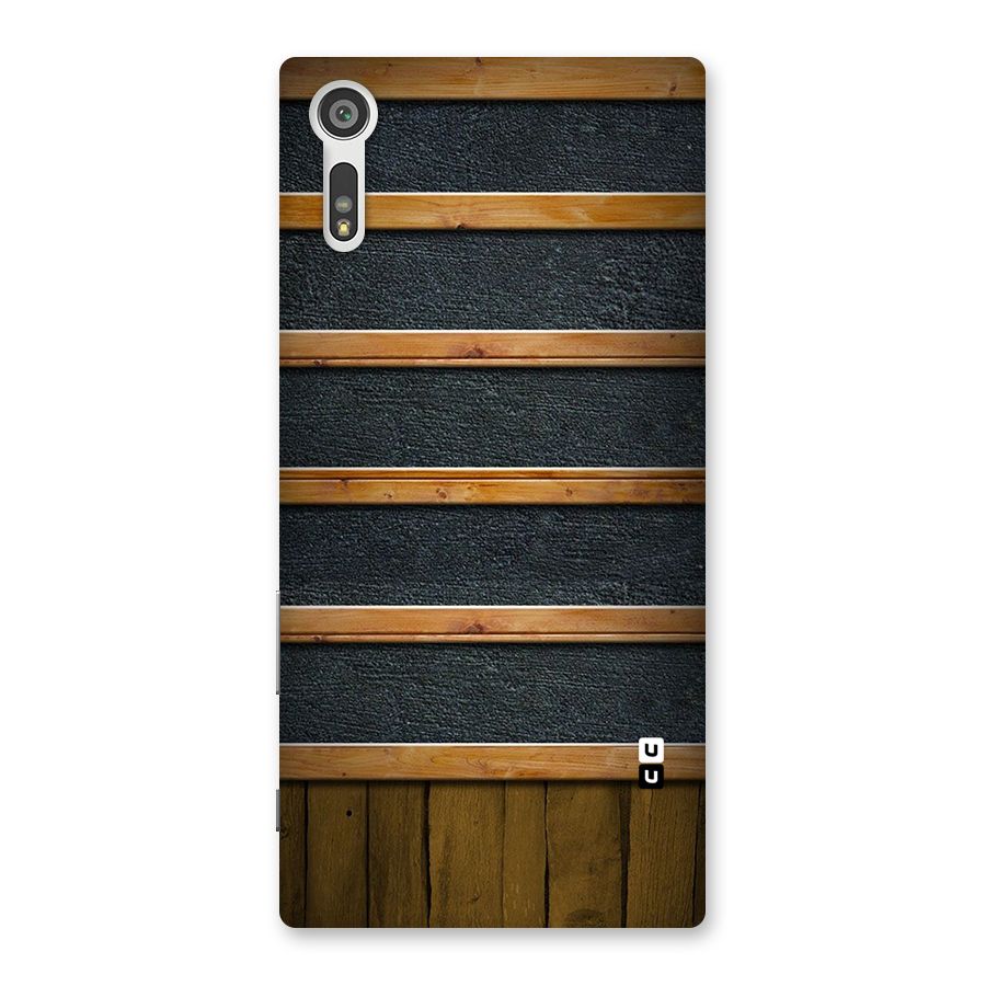 Wood Design Back Case for Xperia XZ
