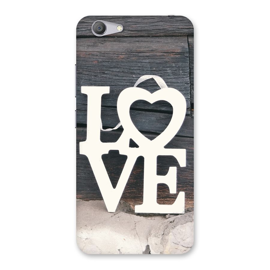 Wood Love Lock Back Case for Vivo Y53