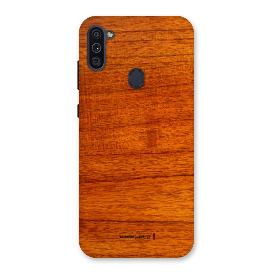 Wood Texture Design Back Case for Galaxy M11