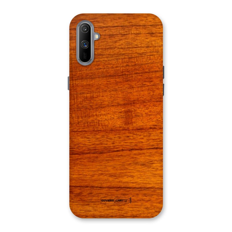 Wood Texture Design Back Case for Realme C3