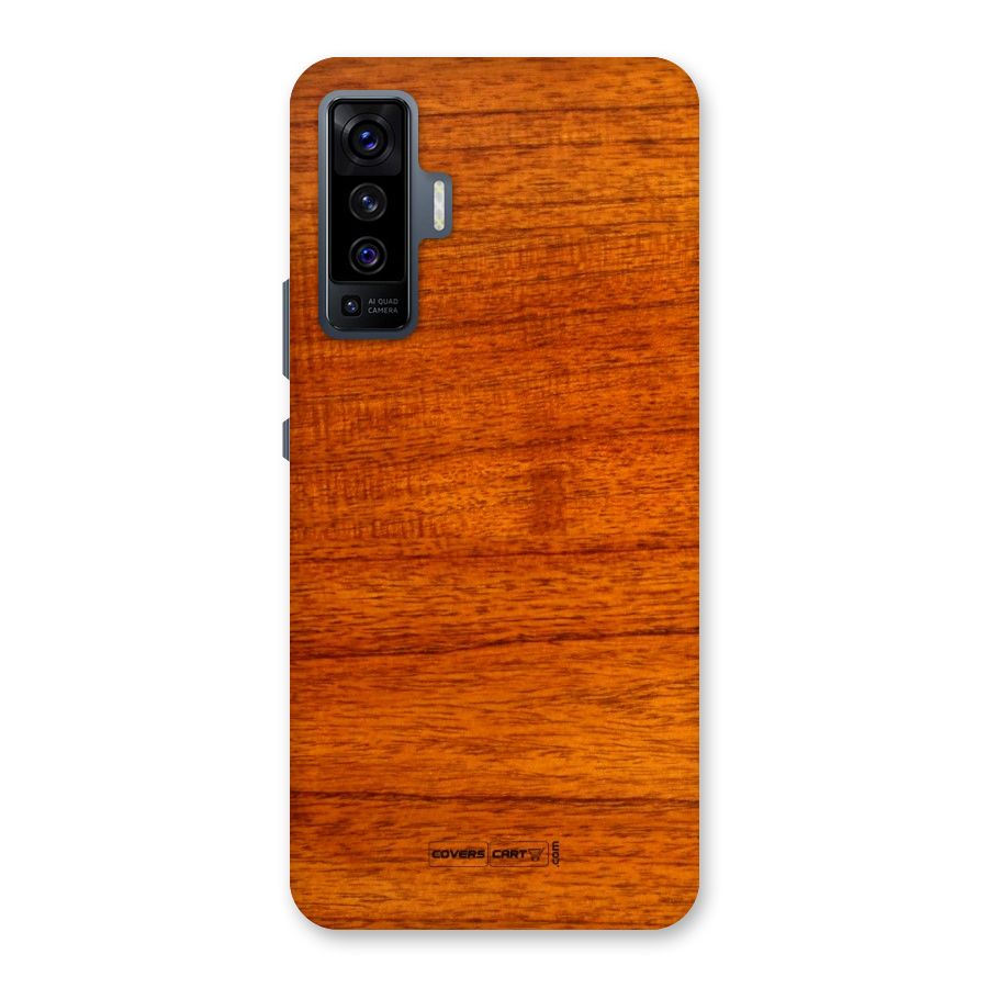 Wood Texture Design Back Case for Vivo X50