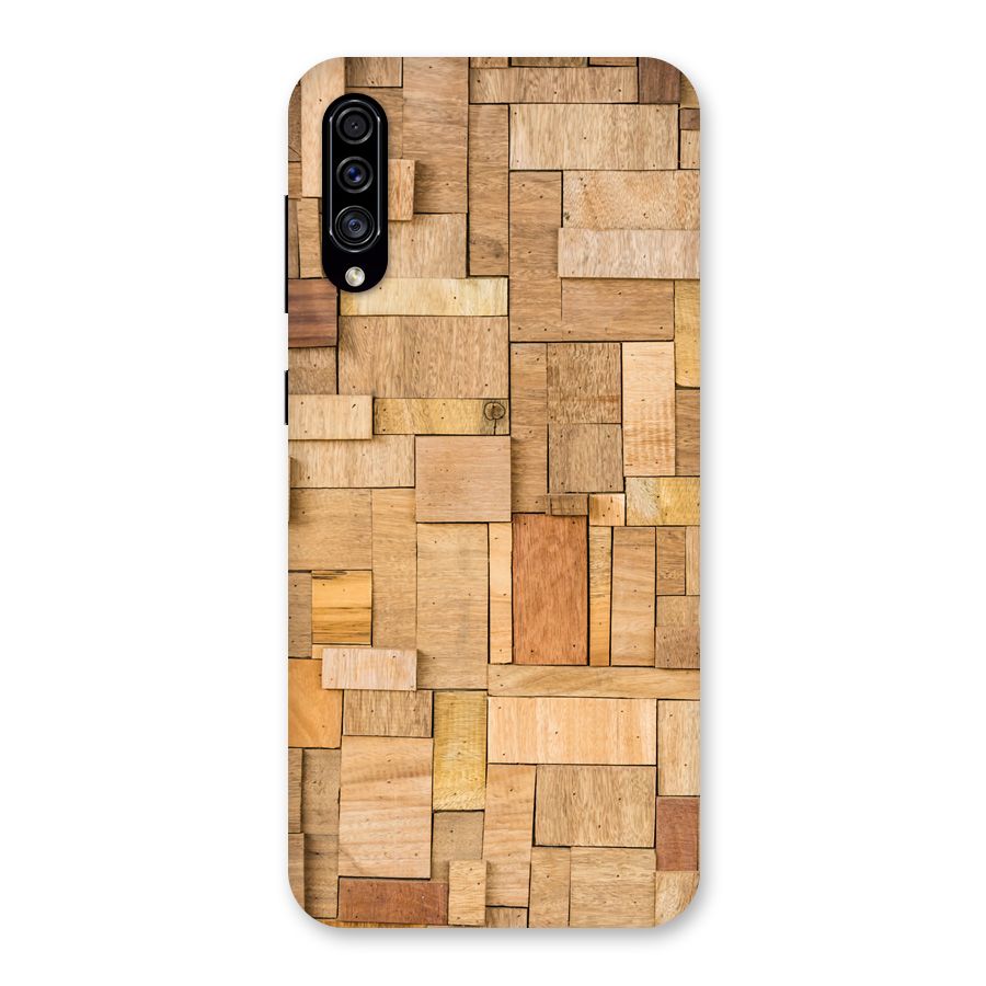 Wooden Blocks Back Case for Galaxy A30s