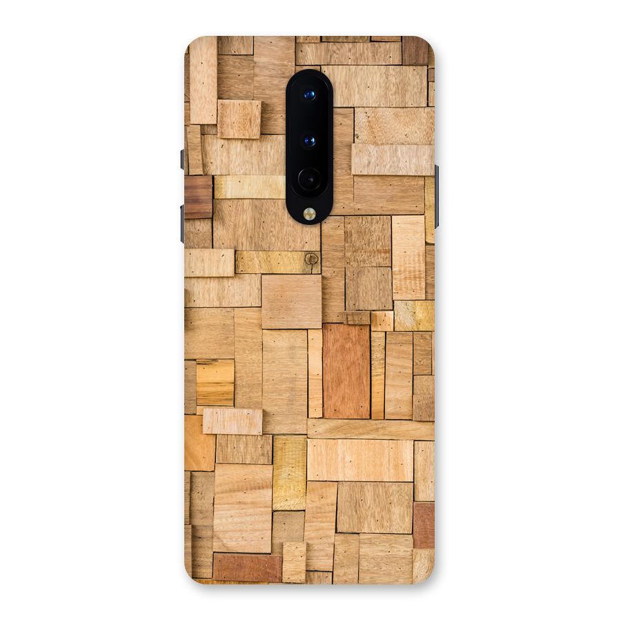 Wooden Blocks Back Case for OnePlus 8