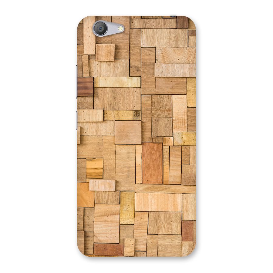 Wooden Blocks Back Case for Vivo Y53