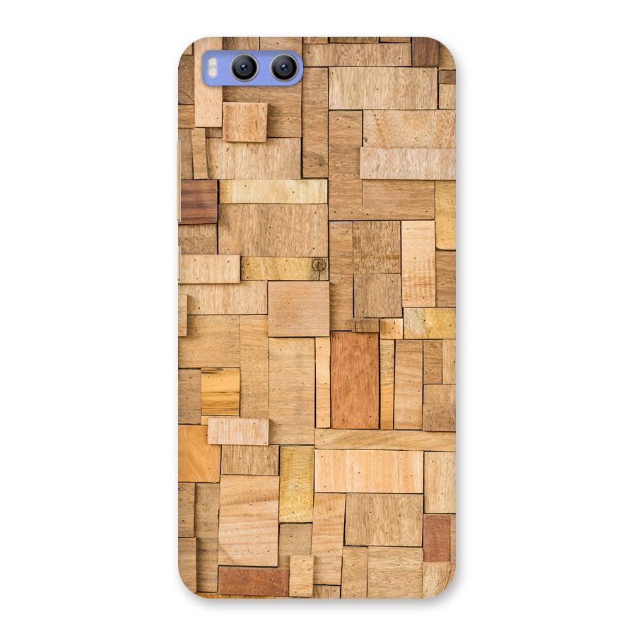 Wooden Blocks Back Case for Xiaomi Mi 6