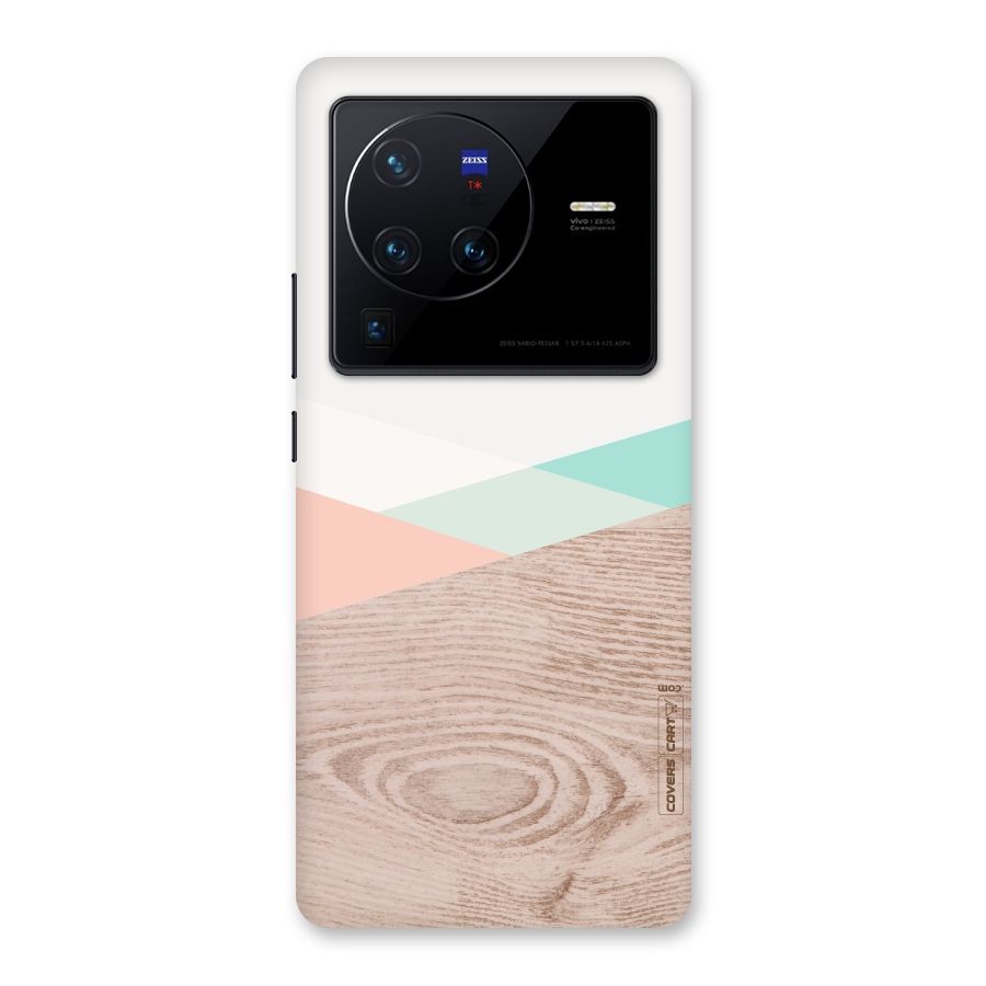 Wooden Fusion Back Case for Vivo X80 Pro