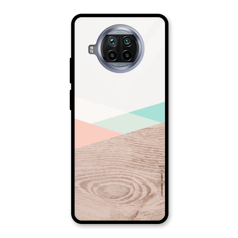 Wooden Fusion Glass Back Case for Mi 10i