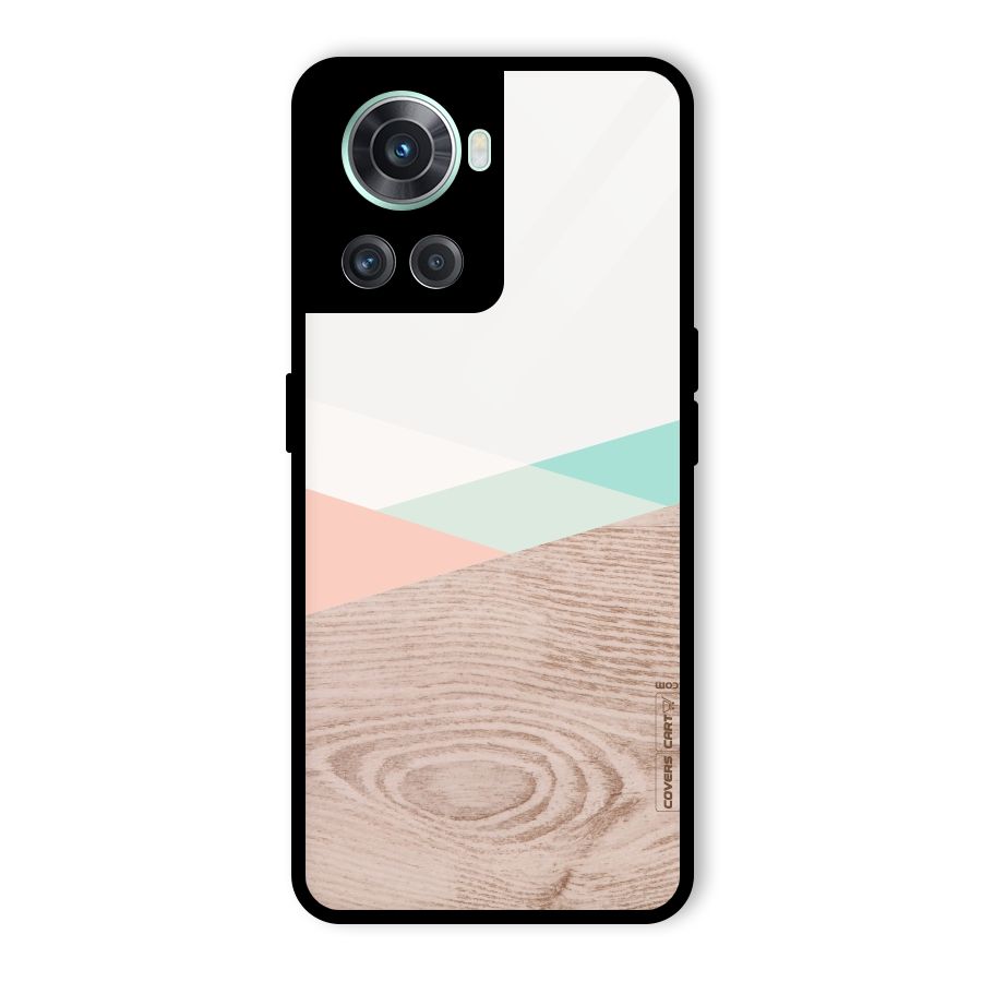 Wooden Fusion Glass Back Case for OnePlus 10R
