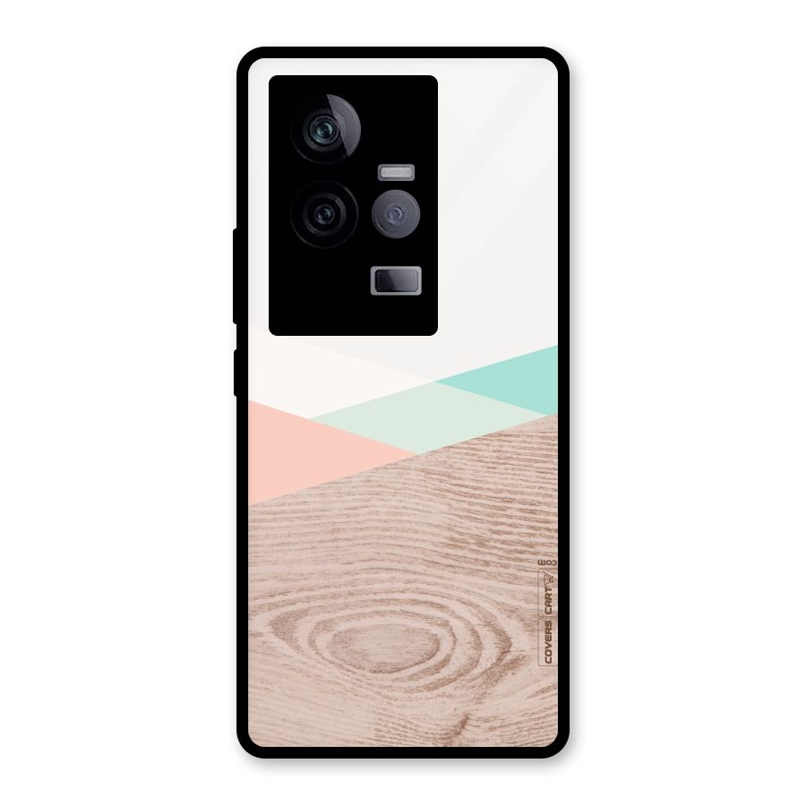 Wooden Fusion Glass Back Case for Vivo iQOO 11 5G