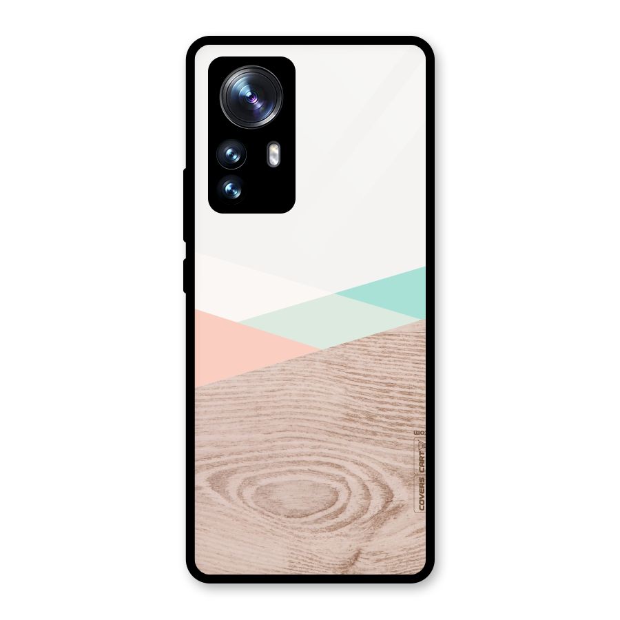 Wooden Fusion Glass Back Case for Xiaomi 12 Pro