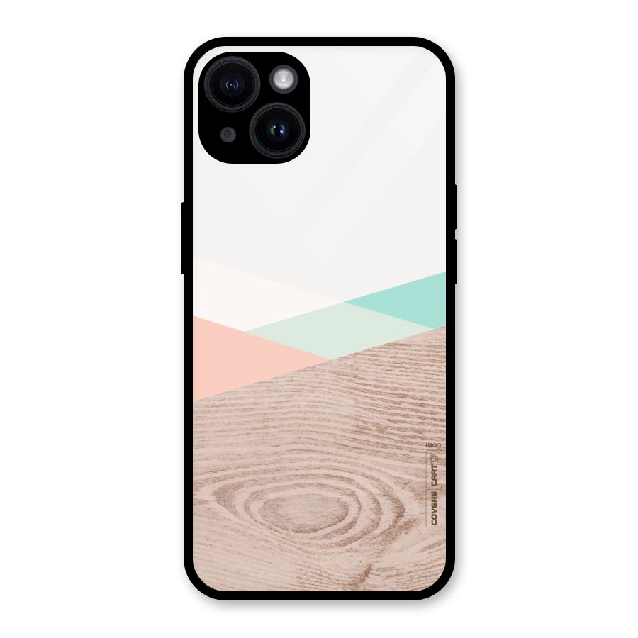 Wooden Fusion Glass Back Case for iPhone 14