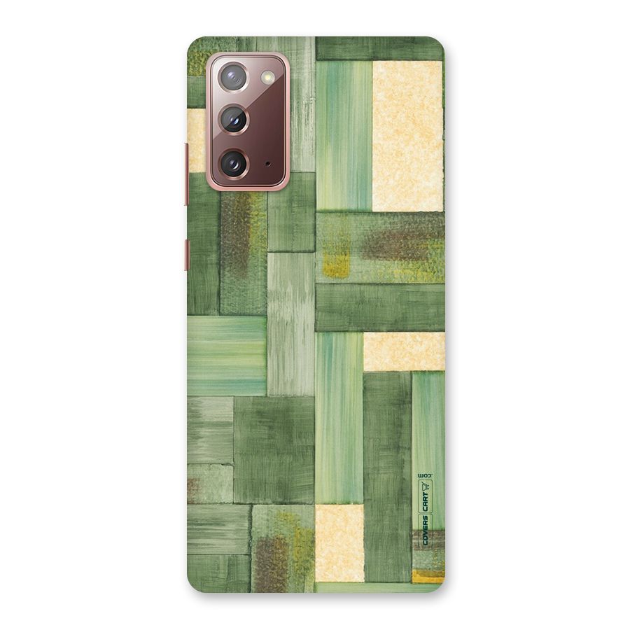 Wooden Green Texture Back Case for Galaxy Note 20
